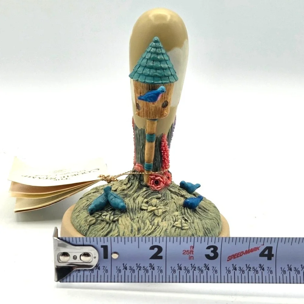 VTG‎ Brown Bag Cookie Art Stamp Birdhouse #33 Hill Design Bird Cookie Press New